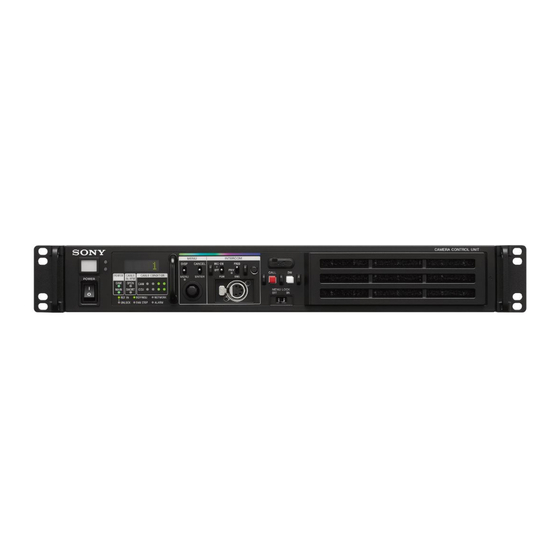Sony HDCU3170 Bedienungsanleitung