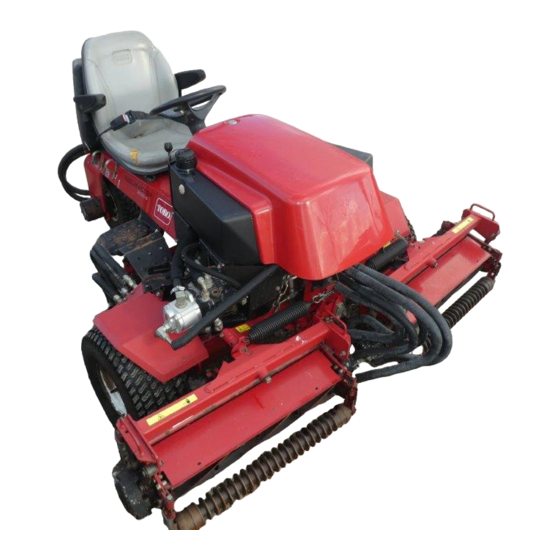 Toro Reelmaster 2000-D Bedienungsanleitung
