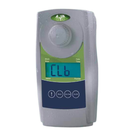 Aqua Lytic AL100 Bedienungsanleitung