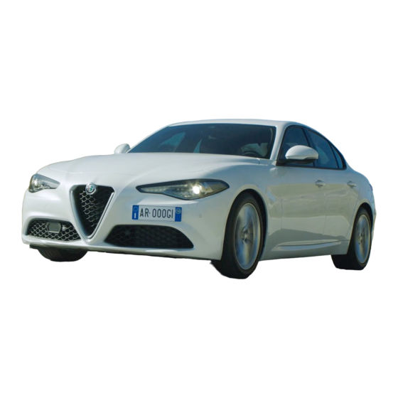 Alfa Romeo Giulia Betriebsanleitung Pdf Herunterladen Manualslib