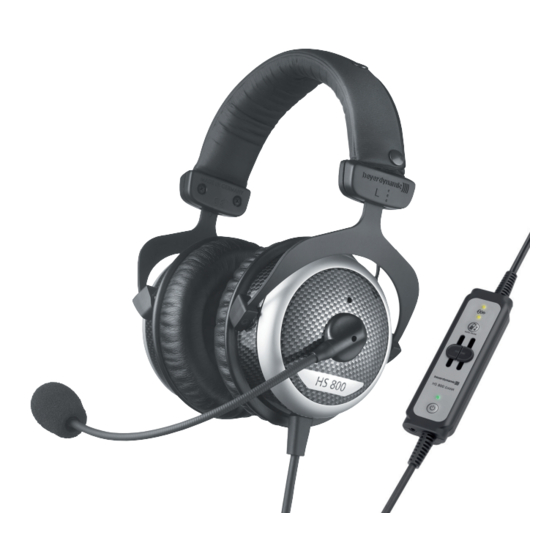 Beyerdynamic HS 800 Digital Produktinformation