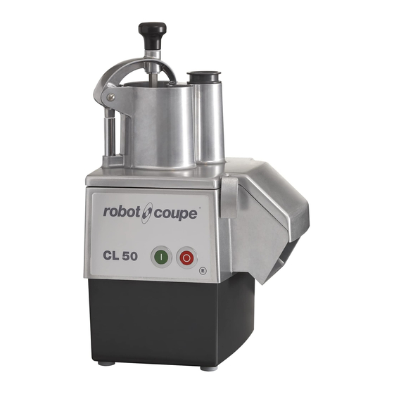 Robot Coupe CL 50 Gourmet Anleitung