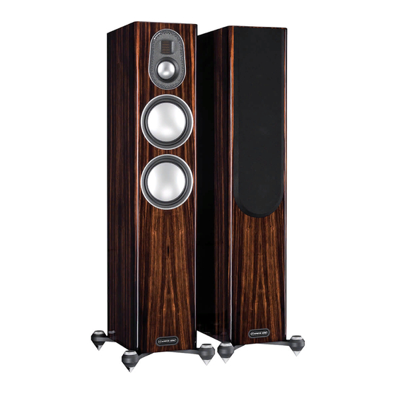 Monitor Audio Gold serie Bedienungsanleitung