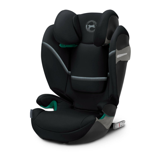 CYBEX Gold SOLUTION S2 I-FIX Handbuch