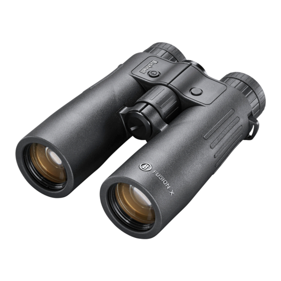 Bushnell FUSION X FX1042AD Bedienungsanleitung