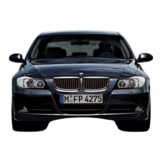 BMW 318i 2007 Bedienungsanleitung