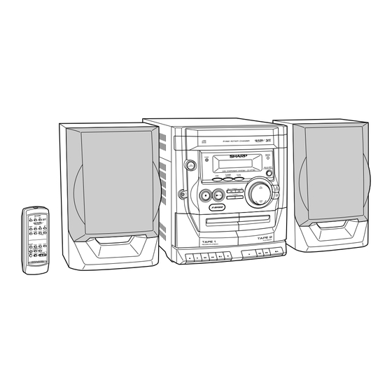Sharp CD-XP120H Servicehandbuch
