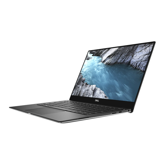 Dell XPS 13 9370 Einrichtung Und Technische Daten