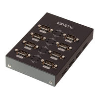 Lindy 8 Port USB RS232 Benutzerhandbuch