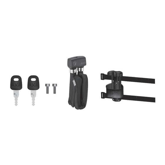 AXA Foldable lock 800 Anleitung