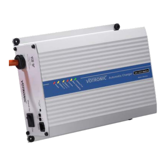 Votronic VAC 2416 Montage- Und Bedienungsanleitung
