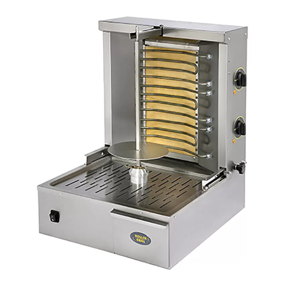Roller Grill GR 40E Kurzanleitung