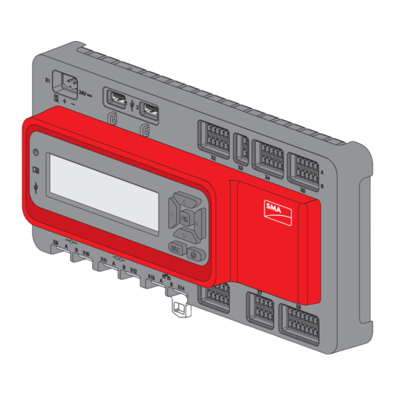 SMA Solar Technology CLUSTER CONTROLLER Bedienungsanleitung