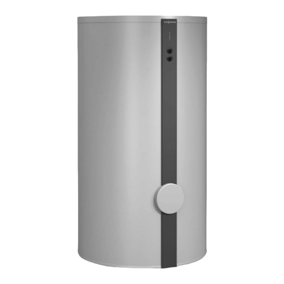 Viessmann Vitocell 300-V Typ EVIA-A+ Serviceanleitung