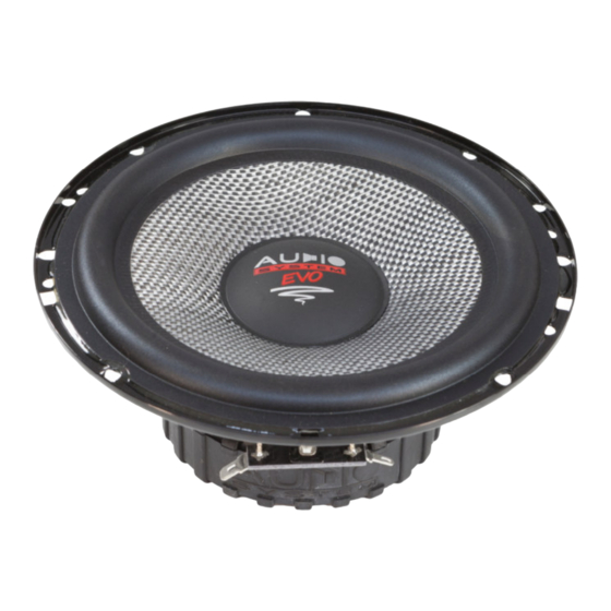 Audio System XFIT VW EVO2 Anleitung