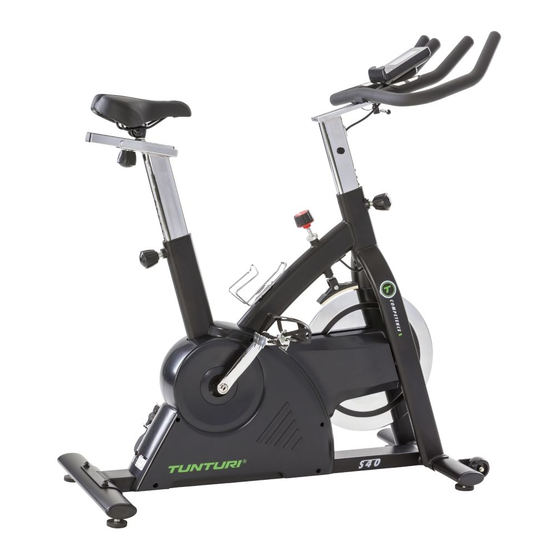 Tunturi S40 Sprinter Bike Competence Montageanleitung