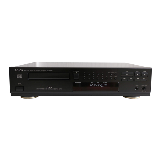 Denon DCD-625 II Bedienungsanleitung