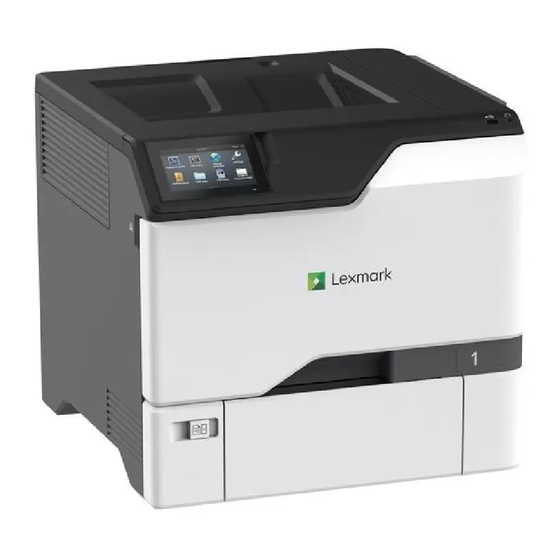 Lexmark C4342 Benutzerhandbuch