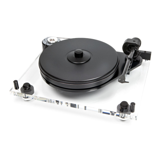 Pro-Ject Audio Systems 6 PerspeX DC Bedienungsanleitung