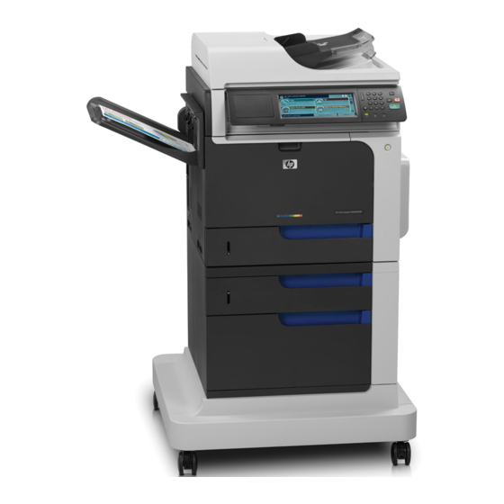 HP COLOR LASERJET ENTERPRISE CM4540 Bedienungsanleitung