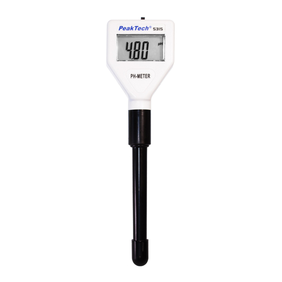 PeakTech 5315 Bedienungsanleitung