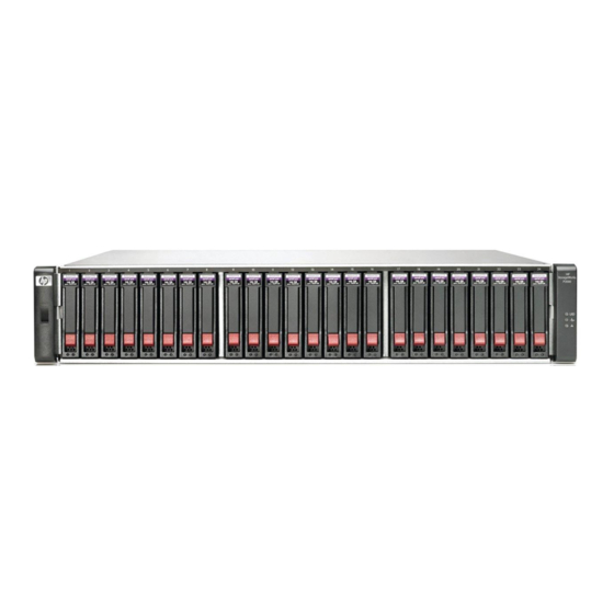 HP P2000 G3 FC Benutzerhandbuch