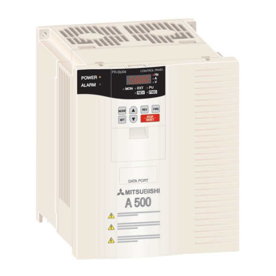 Mitsubishi Electric FR-A 540 EC Bedienungsanleitung