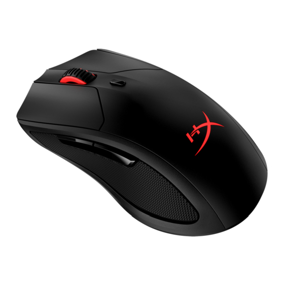 HyperX Pulsefire Dart HX-MC006B Benutzerhandbuch