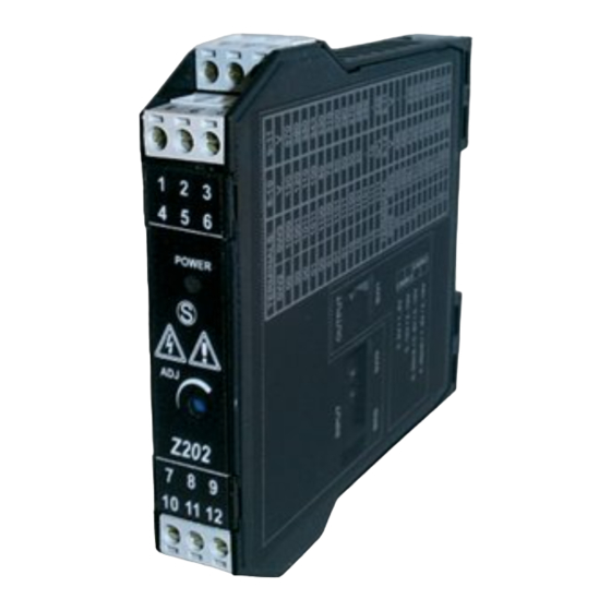 Seneca Z202 Bedienungsanleitung