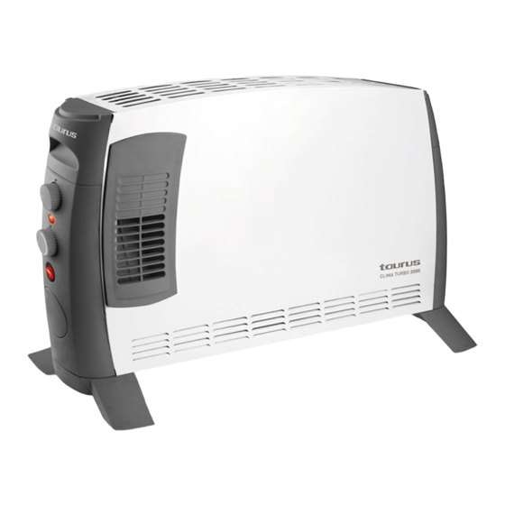Taurus CLIMA TURBO 2000 Gebrauchsanleitung