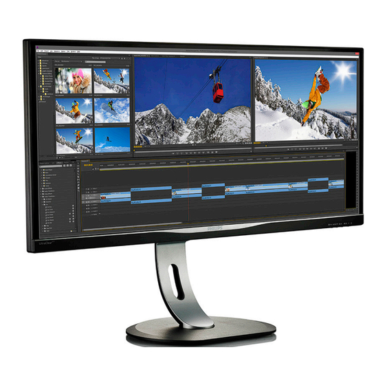 Philips Brilliance BDM3470UP Bedienungsanleitung