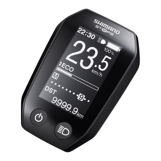 Shimano STEPS E6000-Serie Gebrauchsanweisung