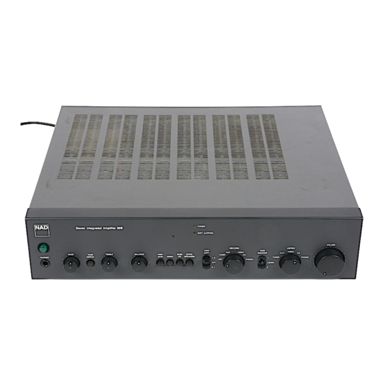 NAD 306 Bedienungsanleitung