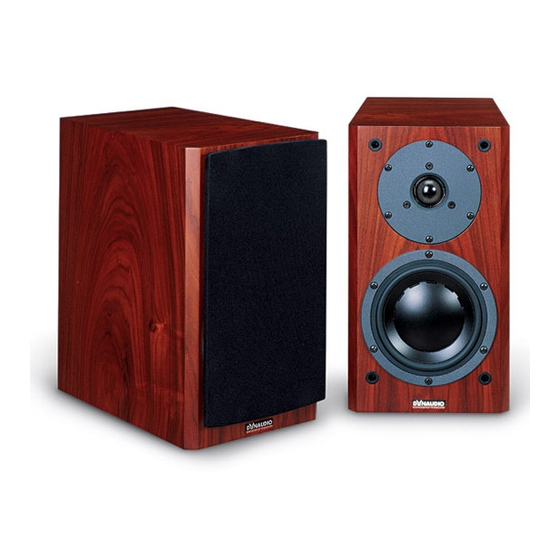 Dynaudio Focus 110 Bedienungsanleitung