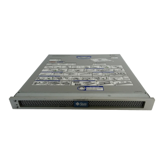 Sun Microsystems Fire T1000 Installationshandbuch