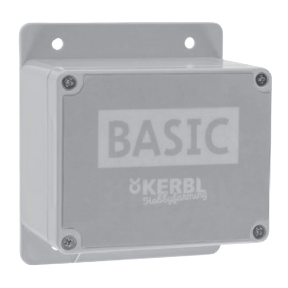 Kerbl Basic 70540 Bedienungsanweisung