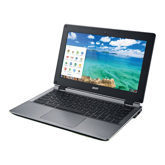 Acer Chromebook 11 Benutzerhandbuch