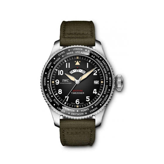 iwc TIMEZONER SPITFIRE Bedienungsanleitung