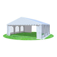 Stabilezelte Giant Pro 6x6m Aufbauanleitung