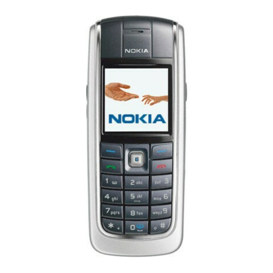 Nokia  6020 Bedienungsanleitung