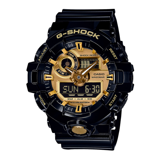 Casio 5522 Bedienungsanleitung