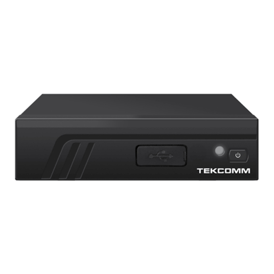 Tekcomm TCT2589 Bedienungsanleitung