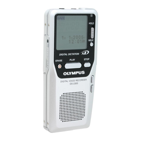 Olympus DS-2300 Bedienungsanleitung