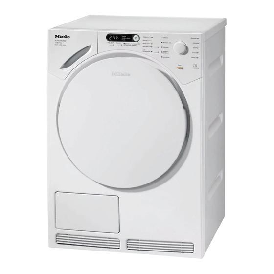 Miele T 7644 C Gebrauchsanweisung