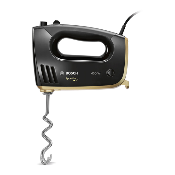Bosch MFQ36GOLD Gebrauchsanleitung