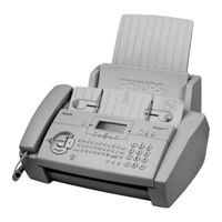Philips Faxjet 375 Bedienungsanleitung