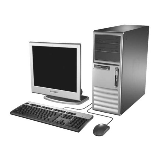 HP Compaq dc7600 Convertible Minitower Referenzhandbuch