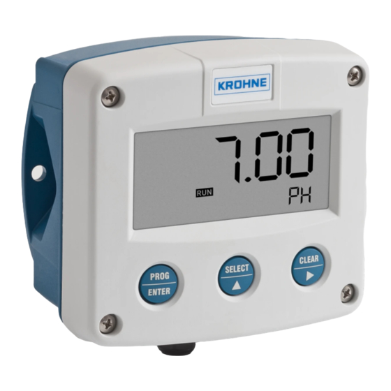 KROHNE SD 200 W Handbuch