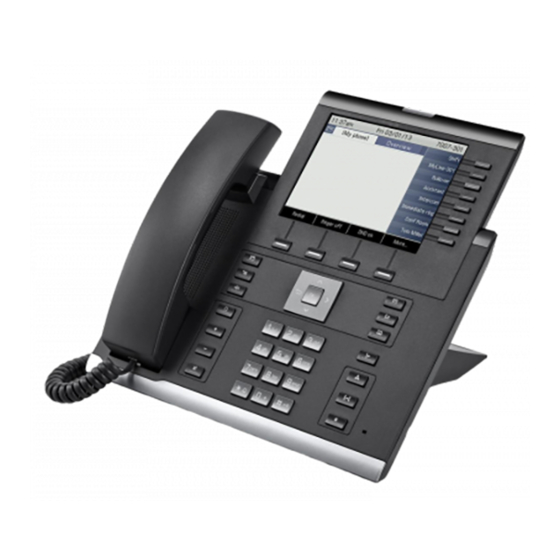 Unify OpenScape Desk Phone IP 55G HFA Kurzanleitung