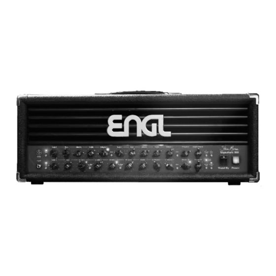 engl Steve Morse Signature 100 Bedienungsanleitung